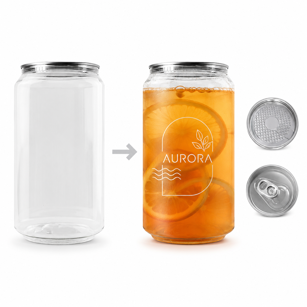 330ml-A PET Cans (Box of 200)