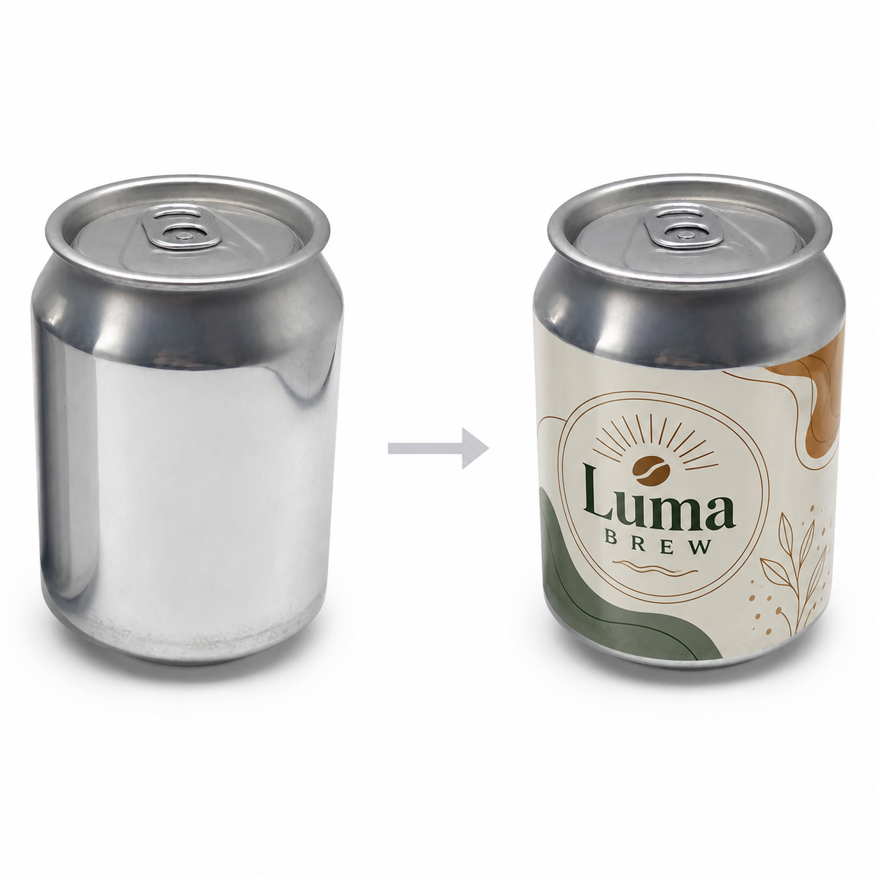 250ml Aluminum Cans (Box of 200)