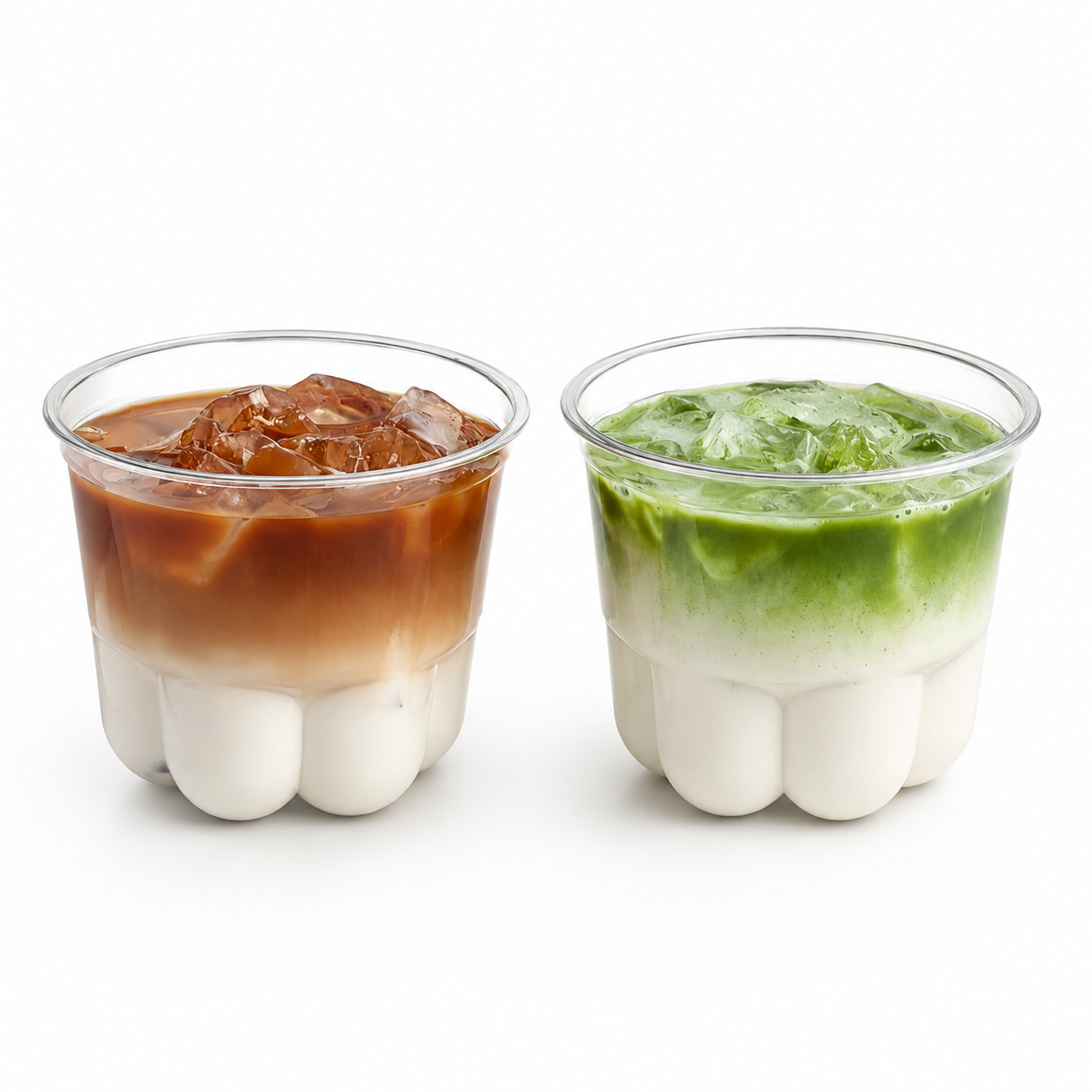 Custom 260ml Cat Paw PET Cups